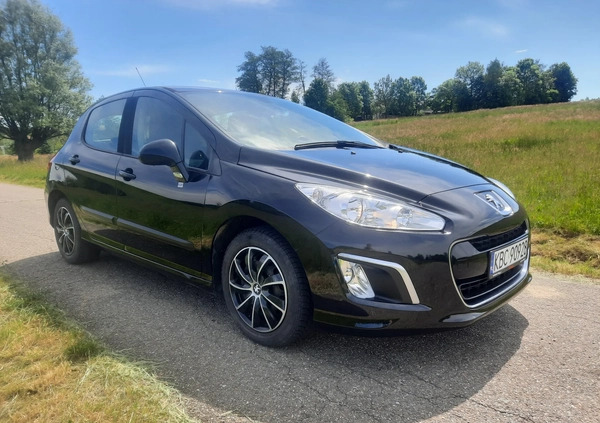 Peugeot 308 cena 15900 przebieg: 209749, rok produkcji 2011 z Brzesko małe 106